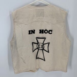 Sigma Chi Vest by Schaefer Ranchwear Men's XL